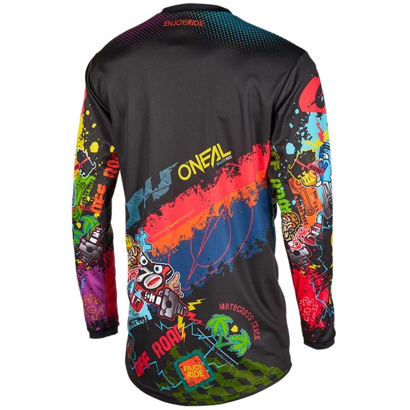 OTROŠKA MAJICA ONEAL ELEMENT YOUTH VIBRANT - VEČBARVNA