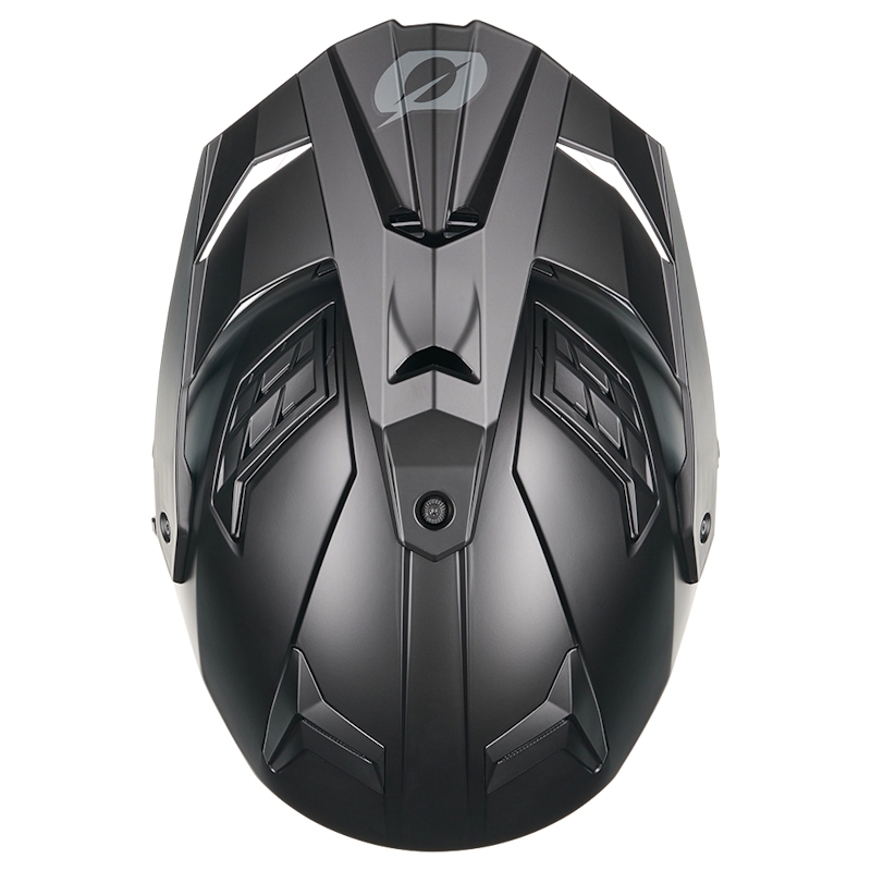 MOTORISTIČNA ČELADA ONEAL D-SRS SOLID - ČRNA