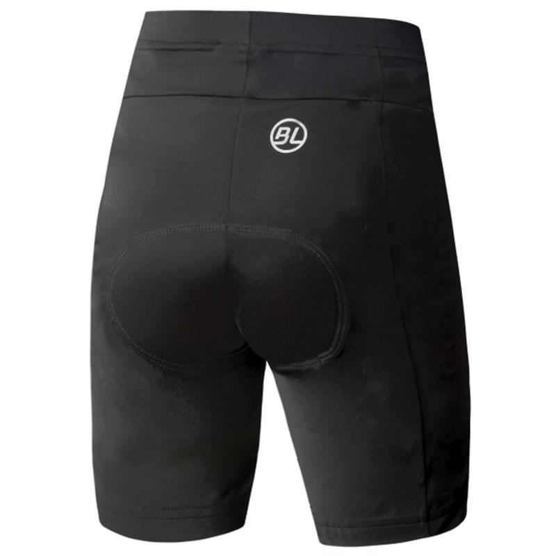 OTROŠKE KRATKE HLAČE BICYCLE LINE PASSO - ČRNE