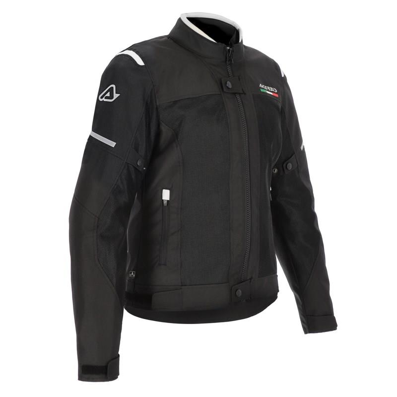 MOTORISTIČNA JAKNA ACERBIS RUBY - ČRNA