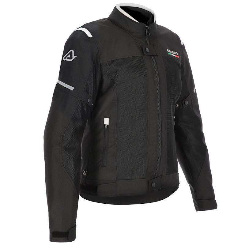 ŽENSKA JAKNA ACERBIS RUBY ČRNA / BELA