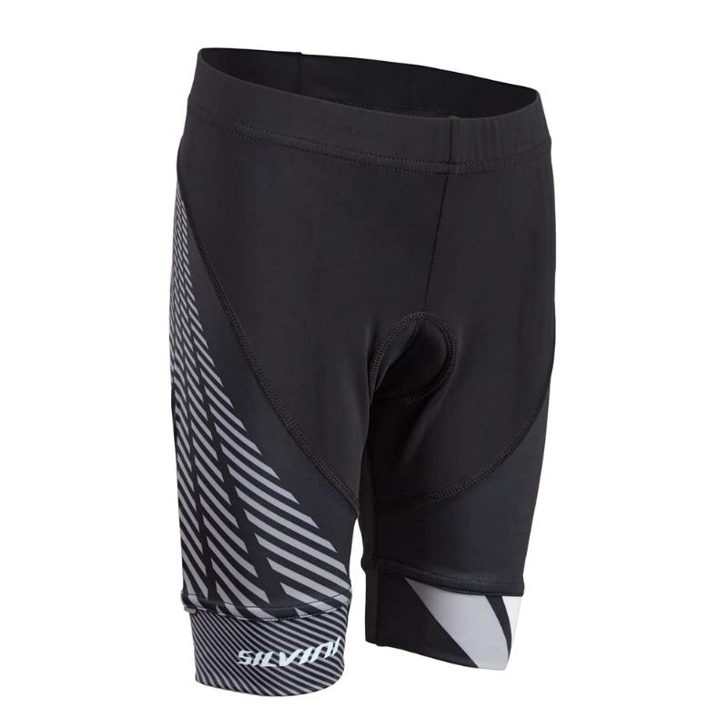 OTROŠKE KRATKE HLAČE SILVINI TEAM - SIVE