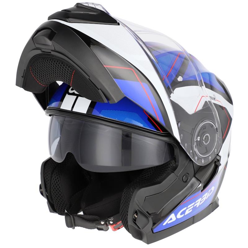 PREKLOPNA ČELADA ACERBIS SEREL - MODRA