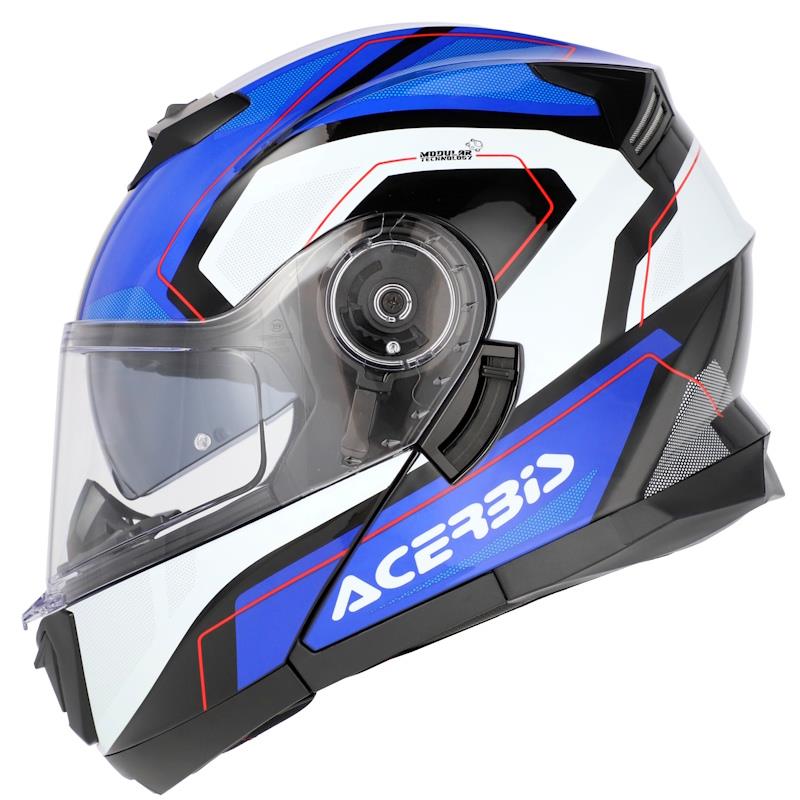 PREKLOPNA ČELADA ACERBIS SEREL - MODRA