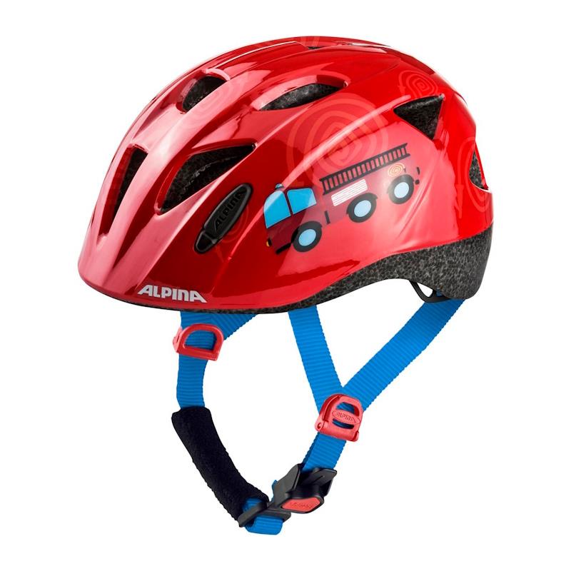 OTROŠKA ČELADA ALPINA XIMO - RDEČA