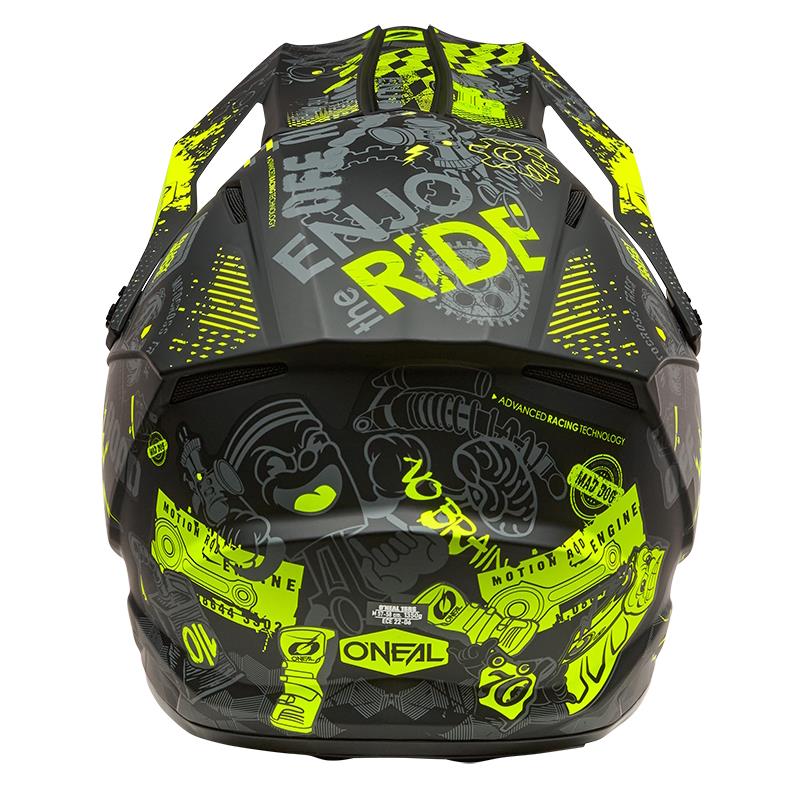 ČELADA ONEAL 1SRS VIBRANT - ČRNA / RUMENA