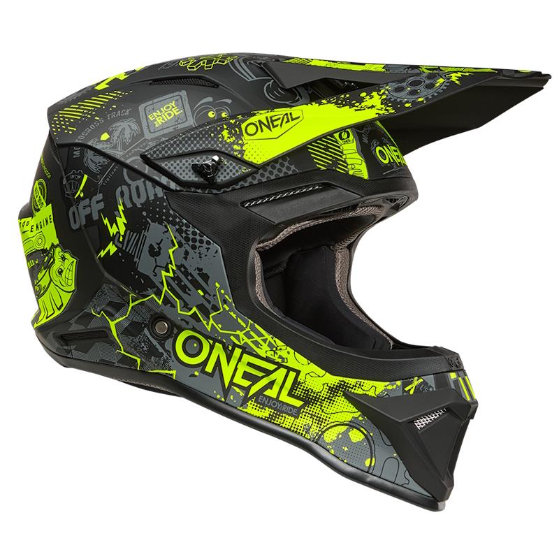 ČELADA ONEAL 1SRS VIBRANT - ČRNA / RUMENA