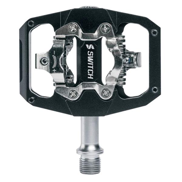 PEDALA SWITCH CRANK FLIP CLIP SPD - ČRNA