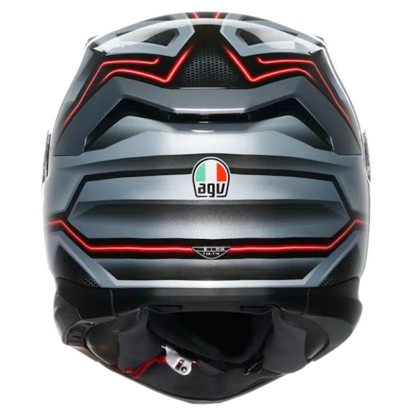 MOTORISTIČNA ČELADA AGV K7 JAEGER - SREBRNA