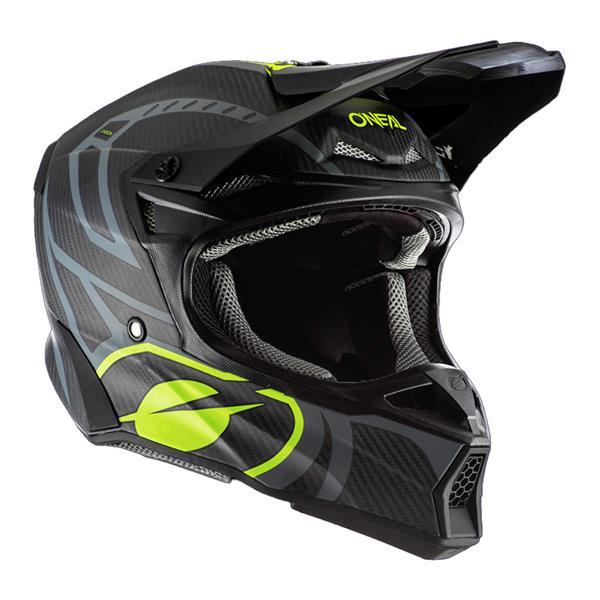 KARBONSKA ČELADA ONEAL 10SRS - ČRNA