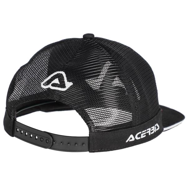 KAPA ACERBIS C LOGO - ČRNA