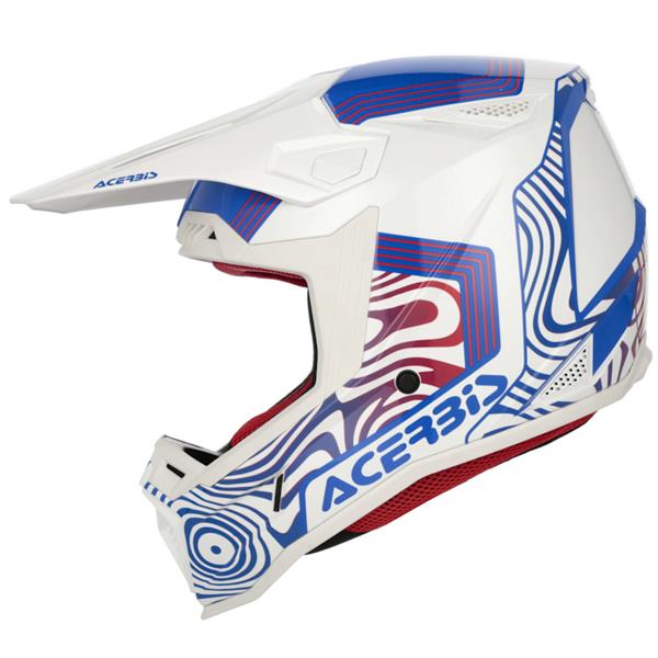 ČELADA ACERBIS WHOOPS GRAPHIC - BELA