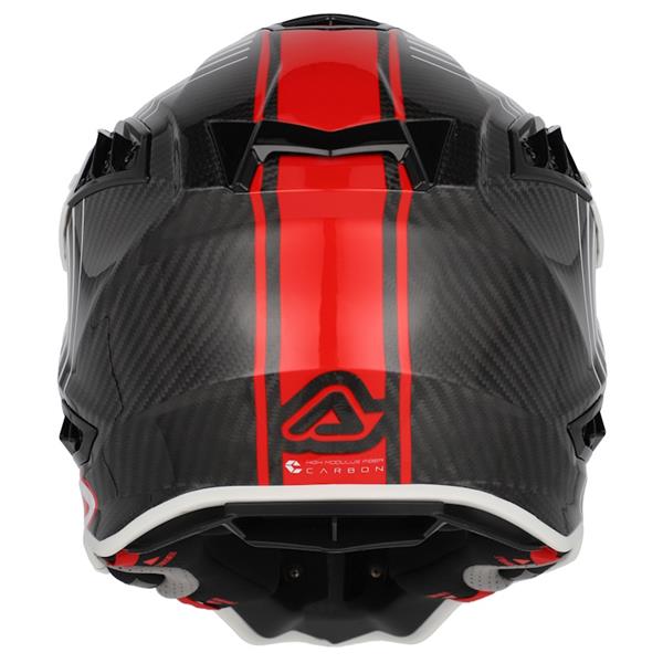 MOTORISTIČNA ČELADA ACERBIS AIRSTRIKE-C - BELA