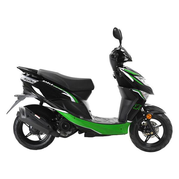 SKUTER LONGJIA EAGLE 45 km/h 4T ZELEN/ČR