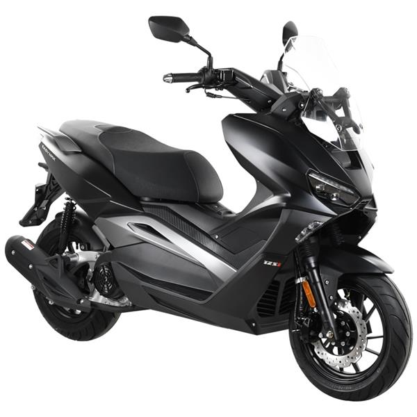 SKUTER LONGJIA EASYMAX 125 ccm - ČRNA MAT