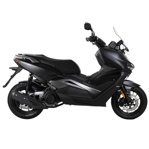 SKUTER LONGJIA EASYMAX 125 ccm - ČRNA MAT