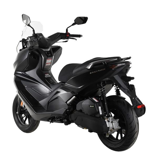 SKUTER LONGJIA EASYMAX 125 ccm - ČRNA MAT
