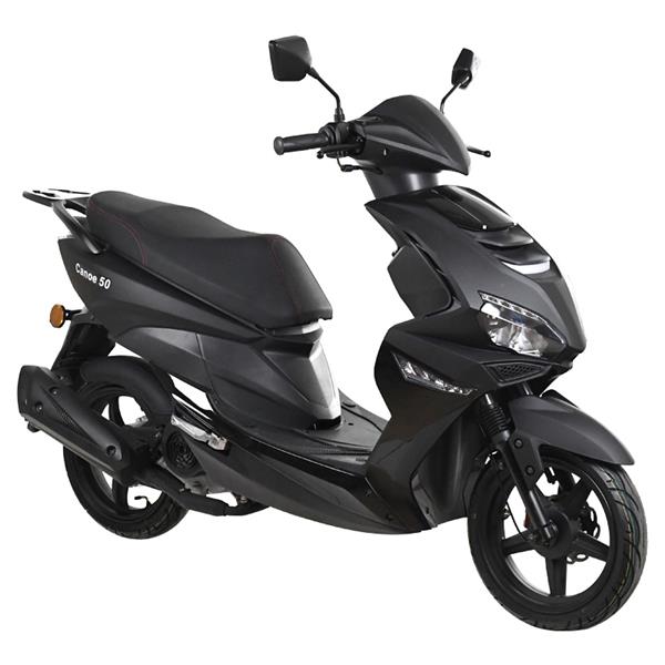 SKUTER ZNEN CANOE 50 45 km/h - MAT ČRN