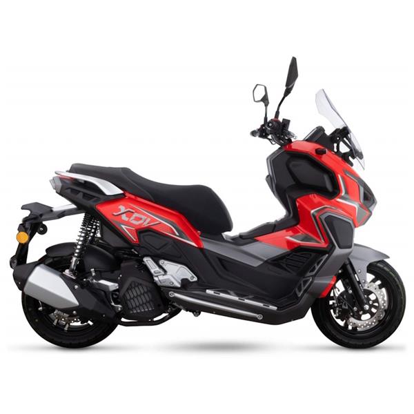 SKUTER LONGJIA XDV 125 CBS - RDEČ