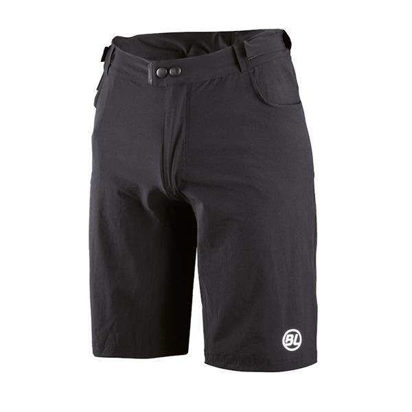 OTROŠKE KRATKE HLAČE BICYCLE LINE MTB RIVIERA - ČRNE