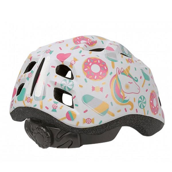 OTROŠKA ČELADA POLISPORT KIDS PREMIUM LOLIPOPS - BELA