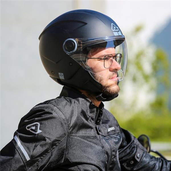 ČELADA ACERBIS JET BREZZA - ČRNA