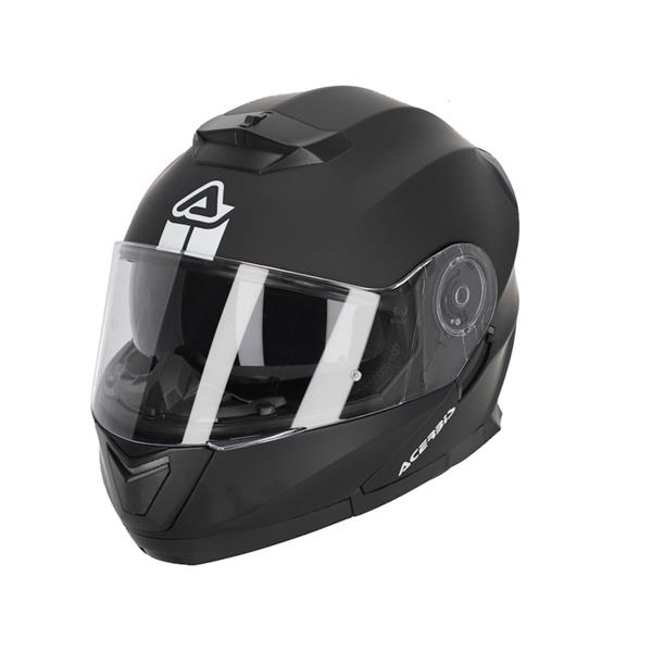 PREKLOPNA ČELADA ACERBIS SEREL 22.06 - ČRNA