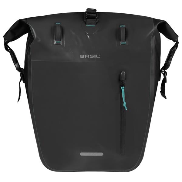 TORBA BASIL RIVO L MIK HOOKS – 25–31L - ČRNA