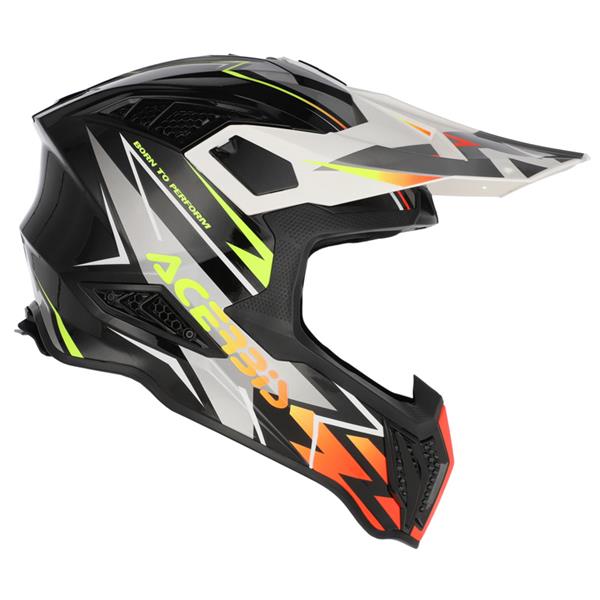 MOTOKROS ČELADA ACERBIS AIRSTRIKE-X - ORANŽNA