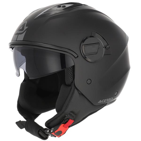 ČELADA JET ACERBIS LEVANTE - ČRNA