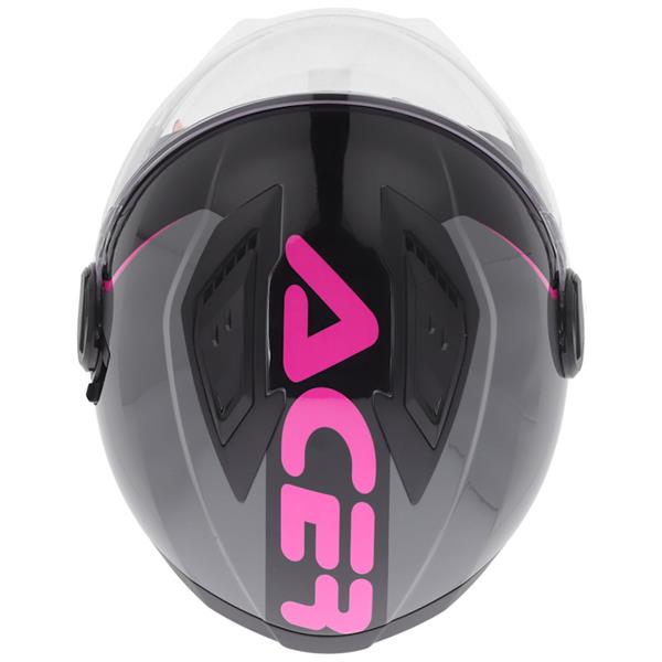 ČELADA JET ACERBIS LEVANTE - SIVA / ROZA
