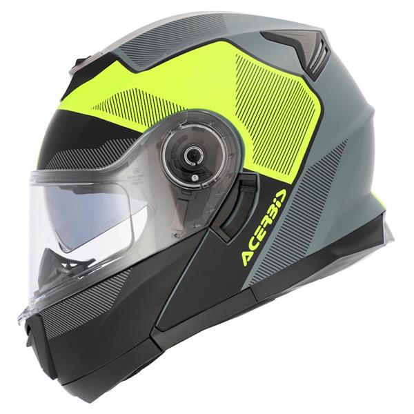 PREKLOPNA ČELADA ACERBIS SEREL 22.06 - ČRNA RUMENA