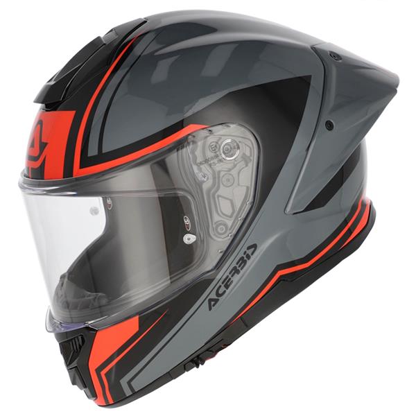 ČELADA ACERBIS TARMAK-X - SIVA / RDEČA