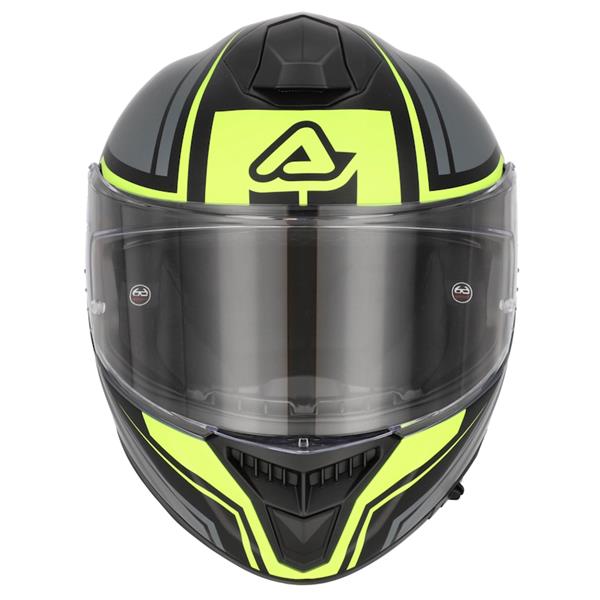 ČELADA ACERBIS TARMAK-X - SIVA / RUMENA