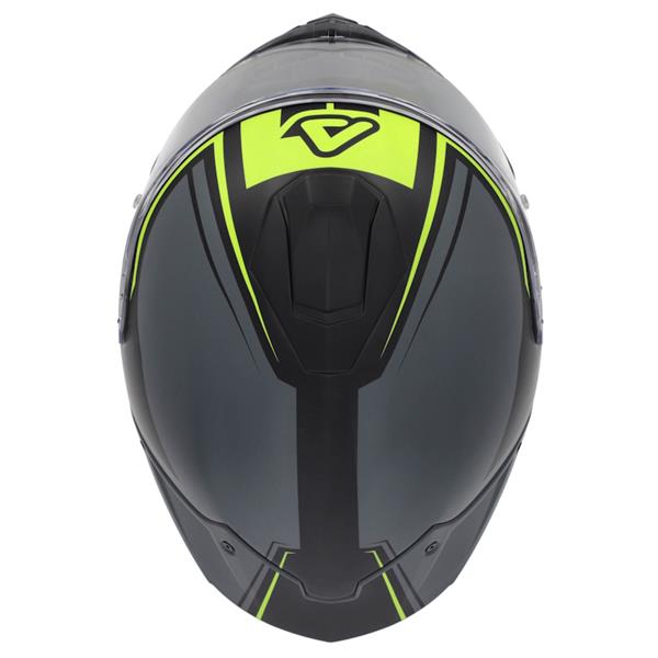 ČELADA ACERBIS TARMAK-X - SIVA / RUMENA