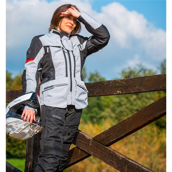 ŽENSKA JAKNA ACERBIS CE X-ROVER - SIVA