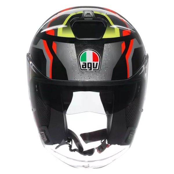 MOTORISTIČNA ČELADA AGV IRIDES ZURIGO - ČRNA