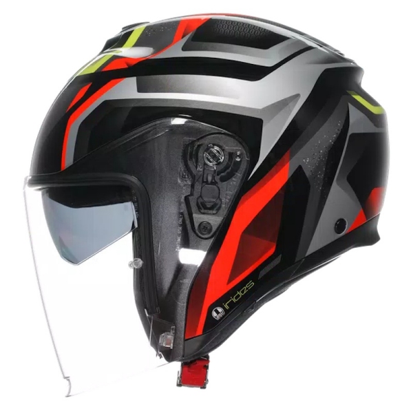 MOTORISTIČNA ČELADA AGV IRIDES ZURIGO - ČRNA