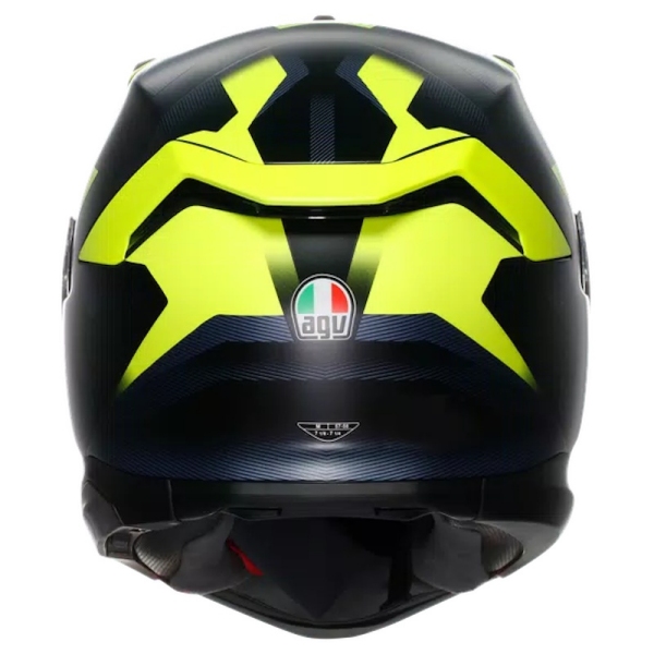 MOTORISTIČNA ČELADA AGV K7 GLIMPSE - RUMENA