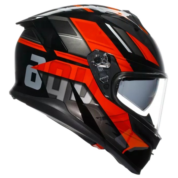 MOTORISTIČNA ČELADA AGV K7 TAURAX - RDEČA