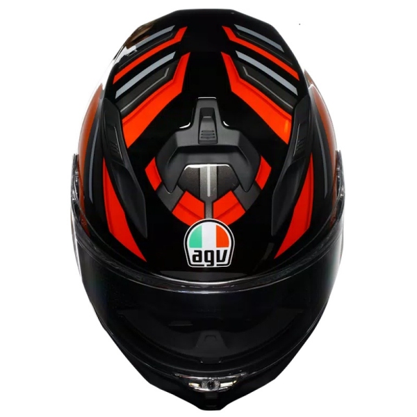 MOTORISTIČNA ČELADA AGV K7 TAURAX - RDEČA