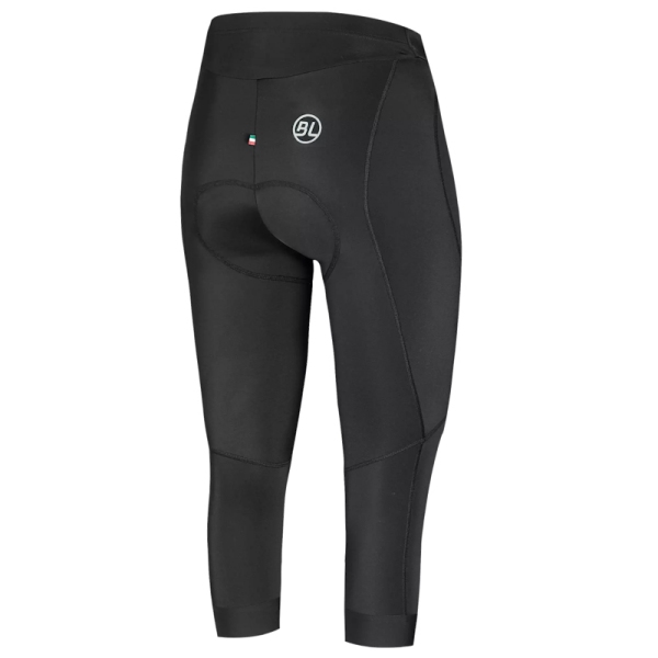 ŽENSKE 3/4 HLAČE BICYCLE LINE FRECCIA - ČRNE