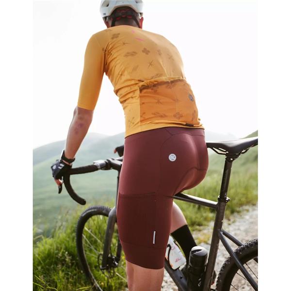 KRATKE HLAČE BICYCLE LINE STERRATO S4 - RJAVE