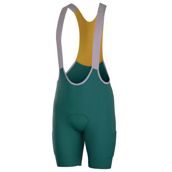 KRATKE HLAČE BICYCLE LINE STERRATO S4 - TEMNO ZELENE