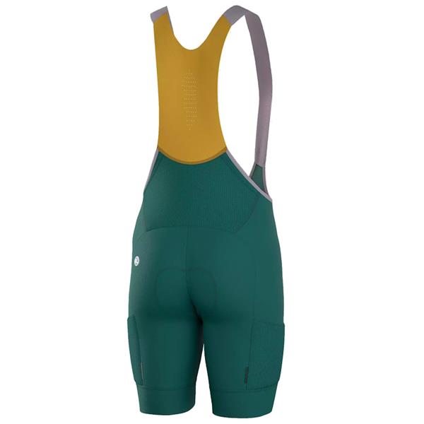 KRATKE HLAČE BICYCLE LINE STERRATO S4 - TEMNO ZELENE