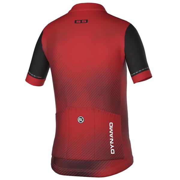 OTROŠKA KOLESARSKA MAJICA BICYCLE LINE DYNAMO S5 - RDEČA