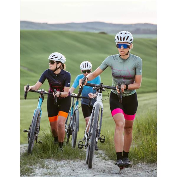 ŽENSKA KOLESARSKA MAJICA BICYCLE LINE ICONICA S4 - ZELENA