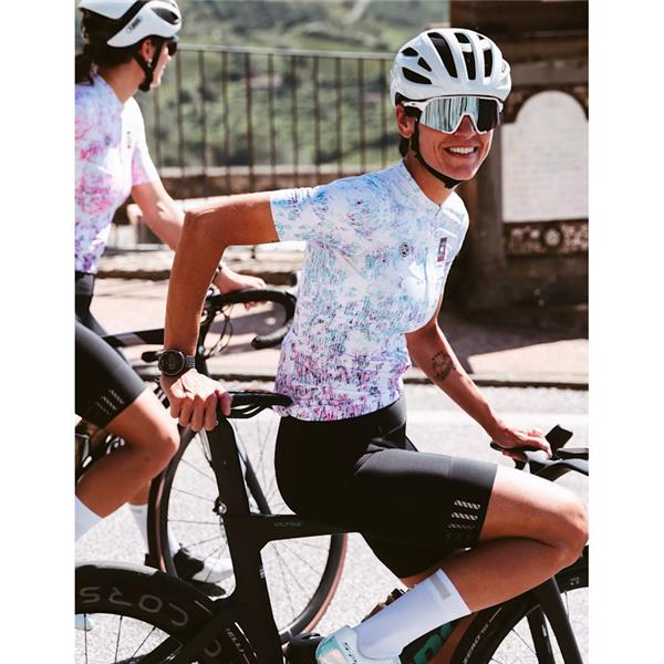 ŽENSKA KOLESARSKA MAJICA BICYCLE LINE CHROMATICA ONE - MODRA