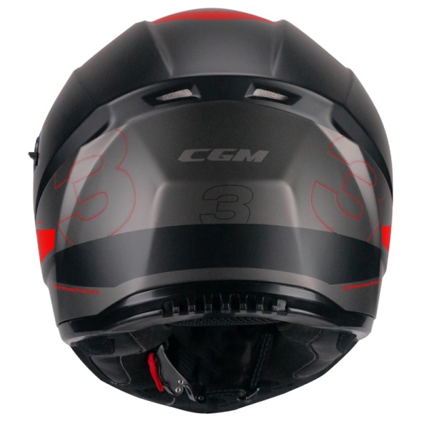 ČELADA CGM 333 ONYX - RDEČA