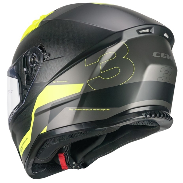 ČELADA CGM 333 ONYX - RUMENA